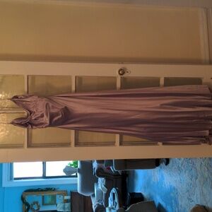 NWT A B S Bridal, Allen Schwartz Lavender Satin Gown